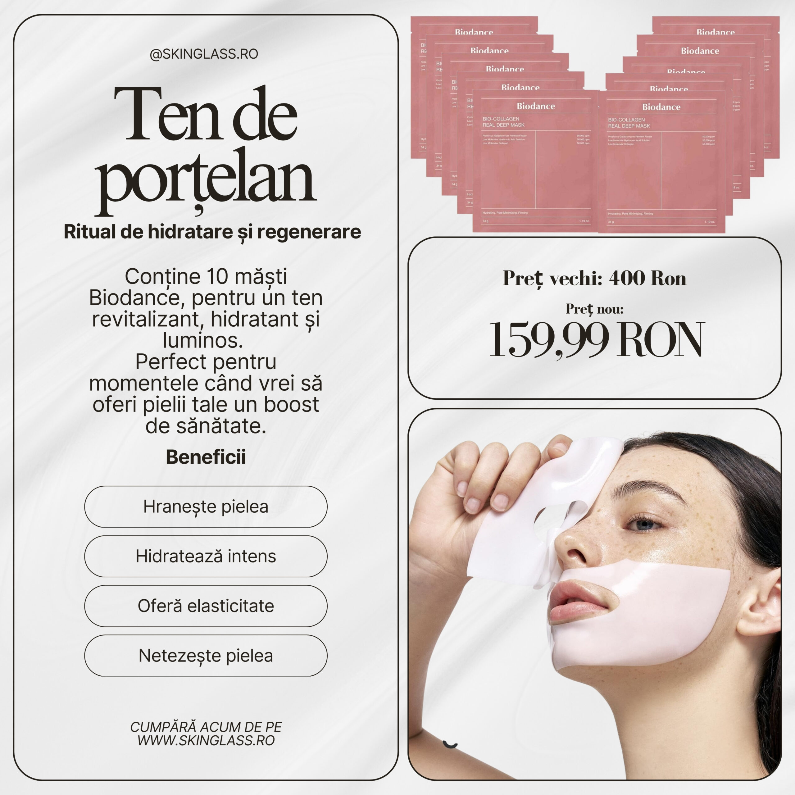 Ten de porțelan (Ritual de hidratare și regenerare)