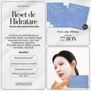Pachet Reset de Hidratare (Potrivit pentru tenul uscat, deshidratat, mixt, acneic, normal)